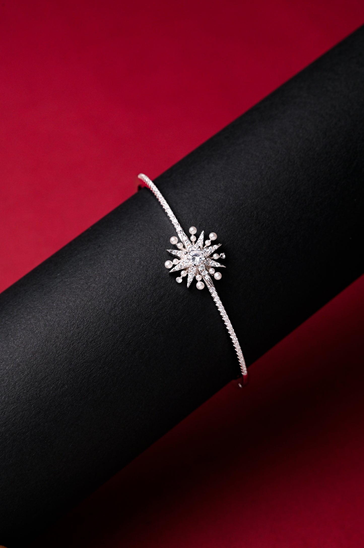 Stellar Bloom Pavé Bracelet