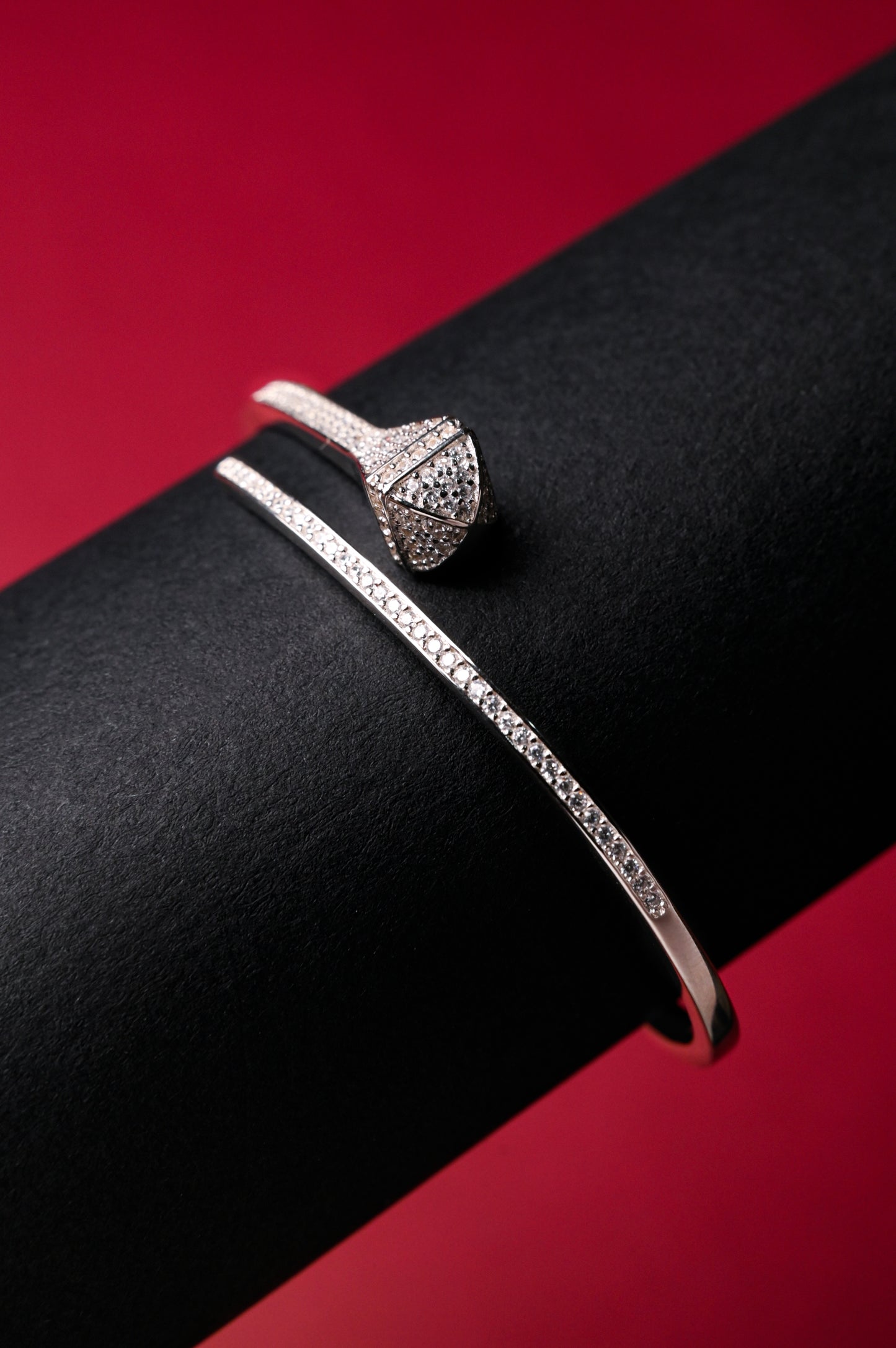 Astra Teardrop Pavé Cuff