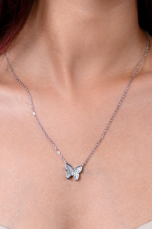 Petite Papillon Duo Pendant