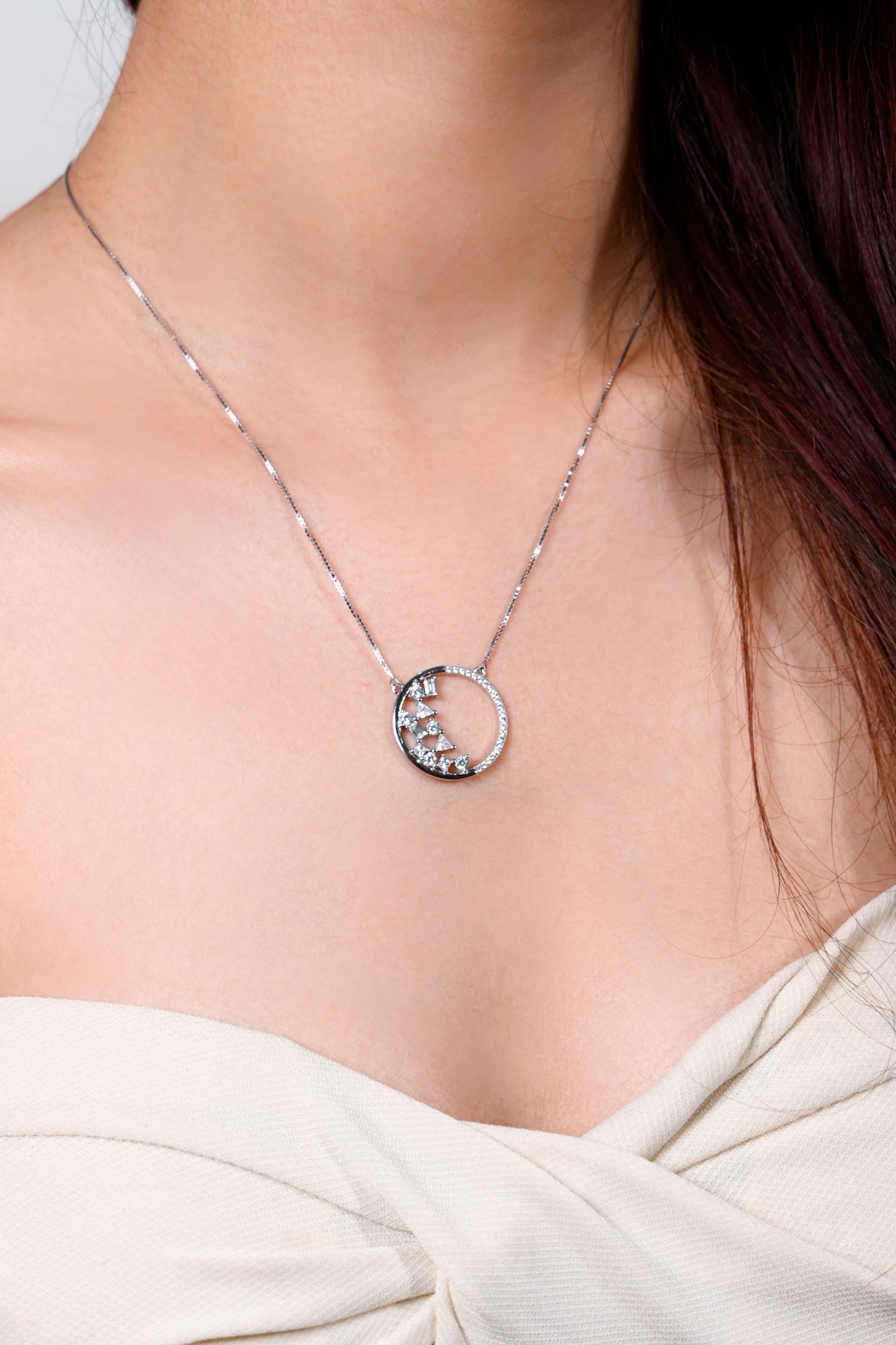 Moonlit Cascade Pendant