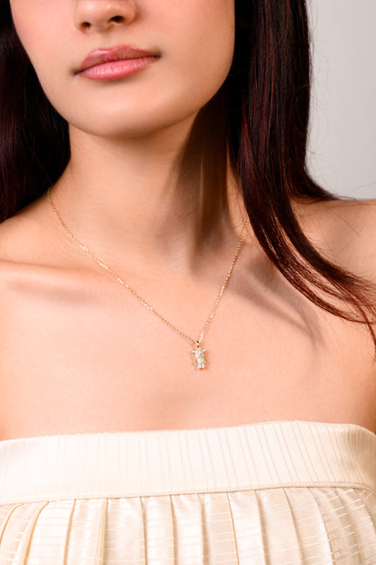 CuddleBear Charm Pendant(Gold)