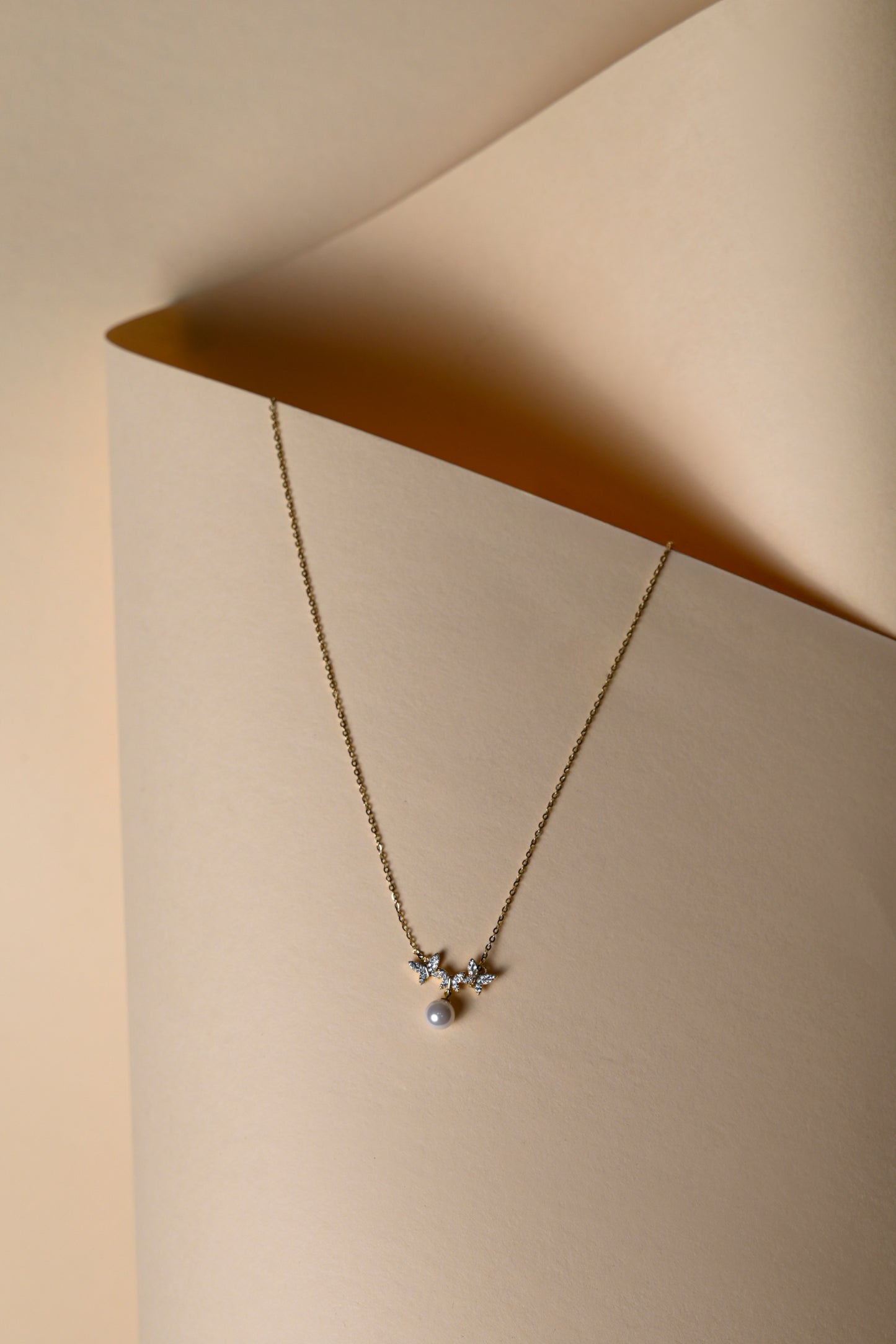 Starlit Pearl Trio Pendant