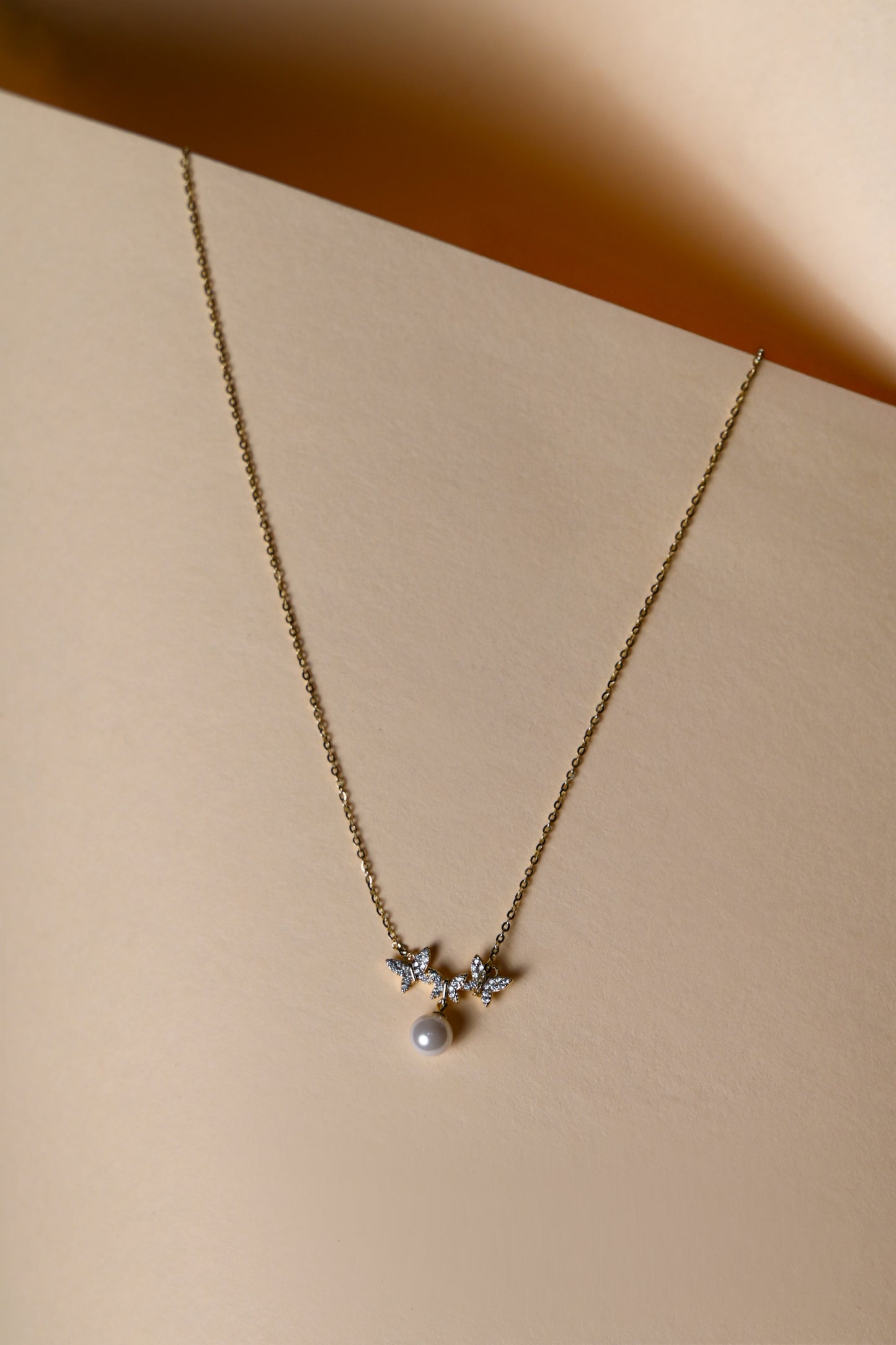 Starlit Pearl Trio Pendant