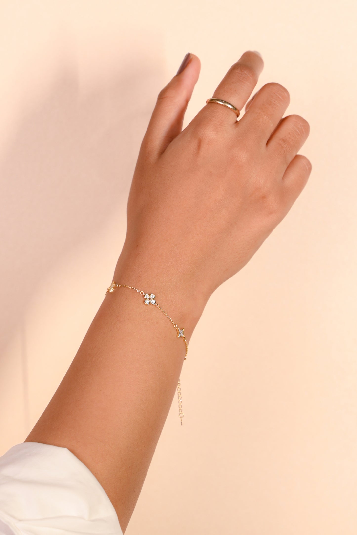 Starlit Blossom Bracelet