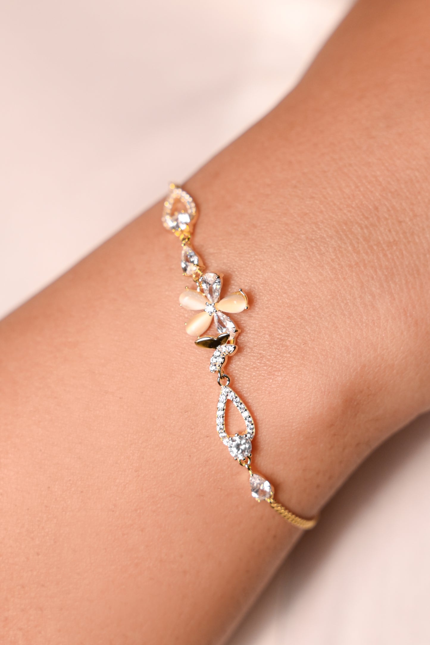 Petal Cascade Bracelet