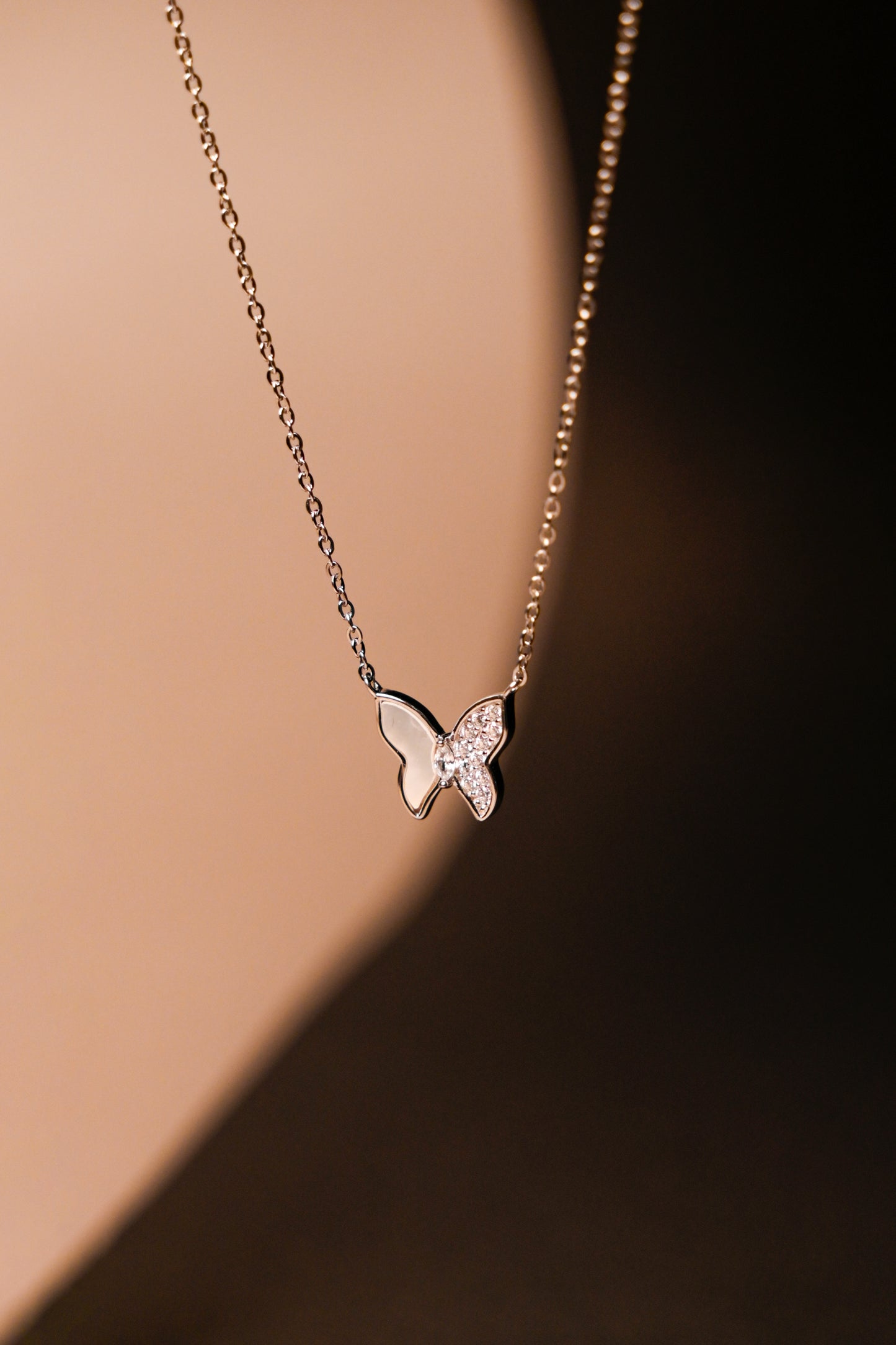 Petite Papillon Duo Pendant