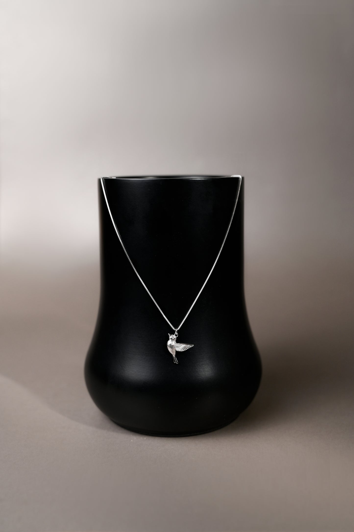 Soaring Serenity Bird Pendant