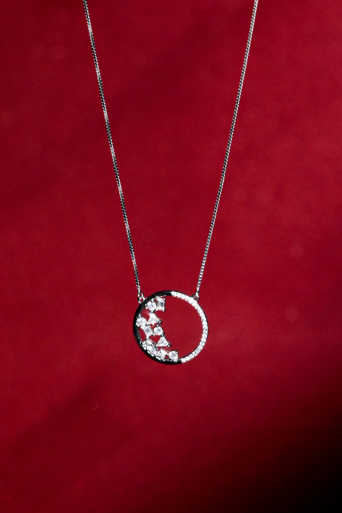 Moonlit Cascade Pendant