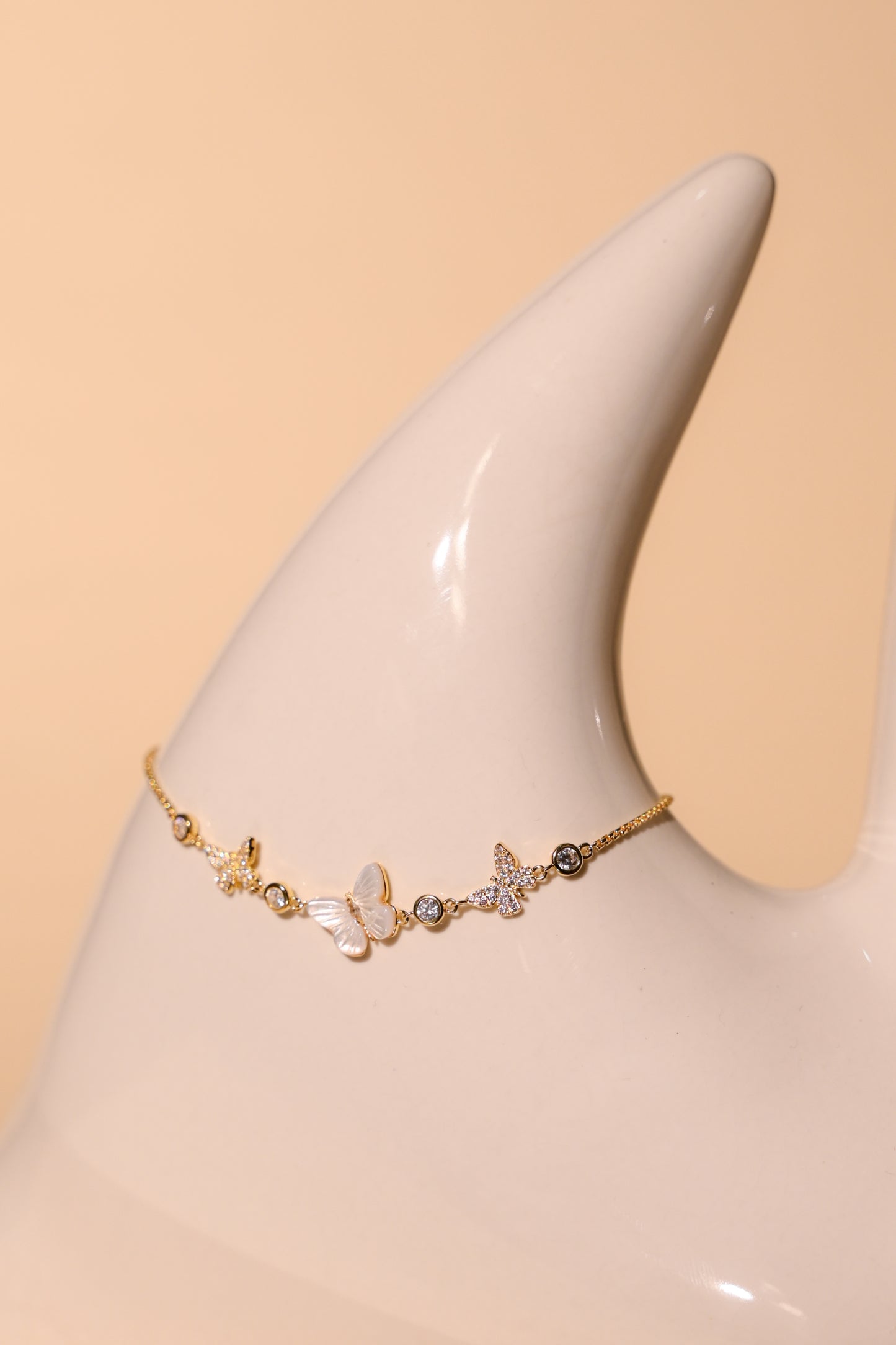 Celestial Butterfly Charm Bracelet