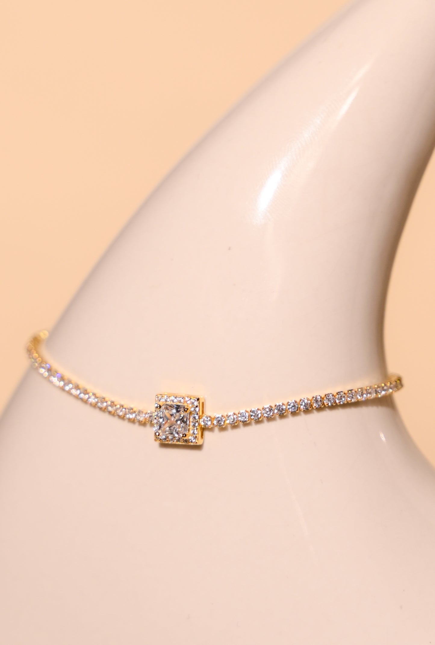 Celestial Solitaire Charm Bracelet