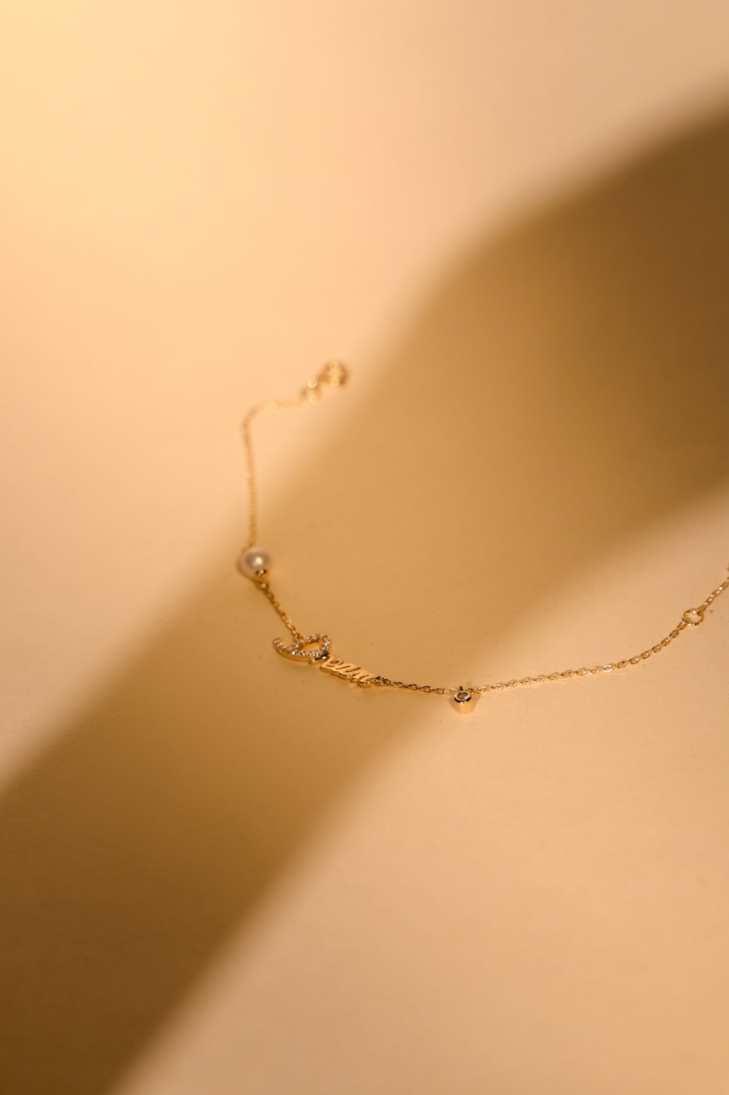 Luna Love Script Bracelet