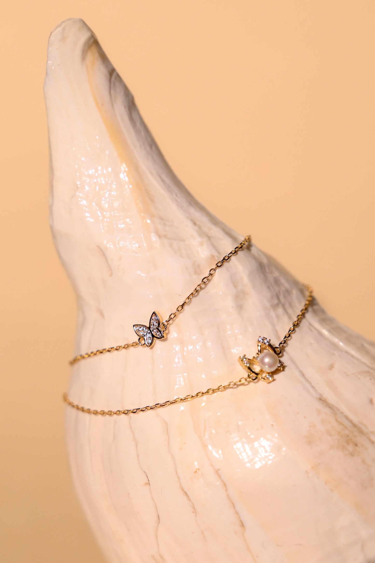 Pearl Aura Charm Bracelet