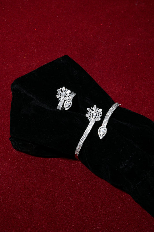 Celestial Grace Bracelet & Ring Set