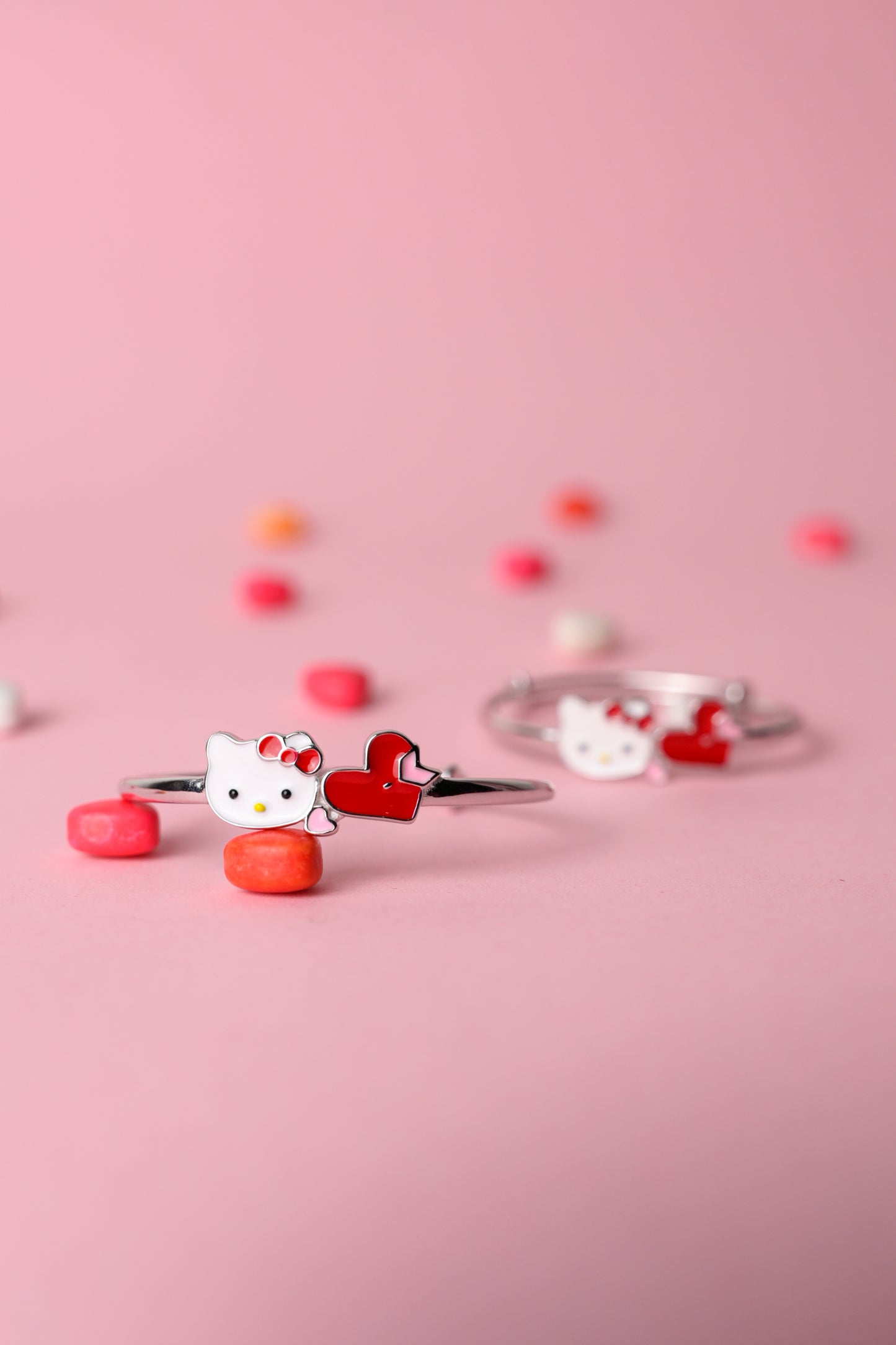 Hello Love Charm Bangle