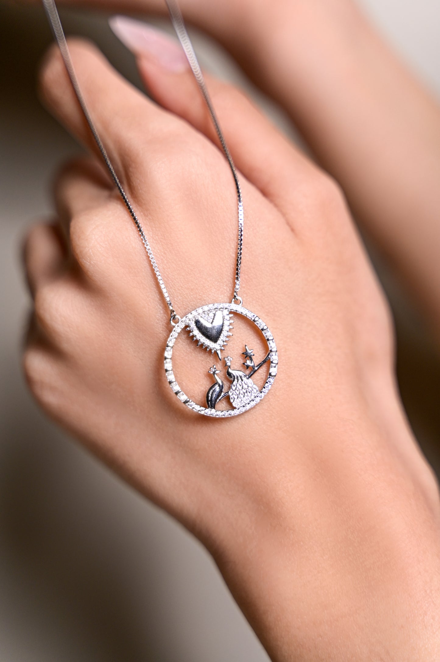 Royal Peacock Harmony Necklace