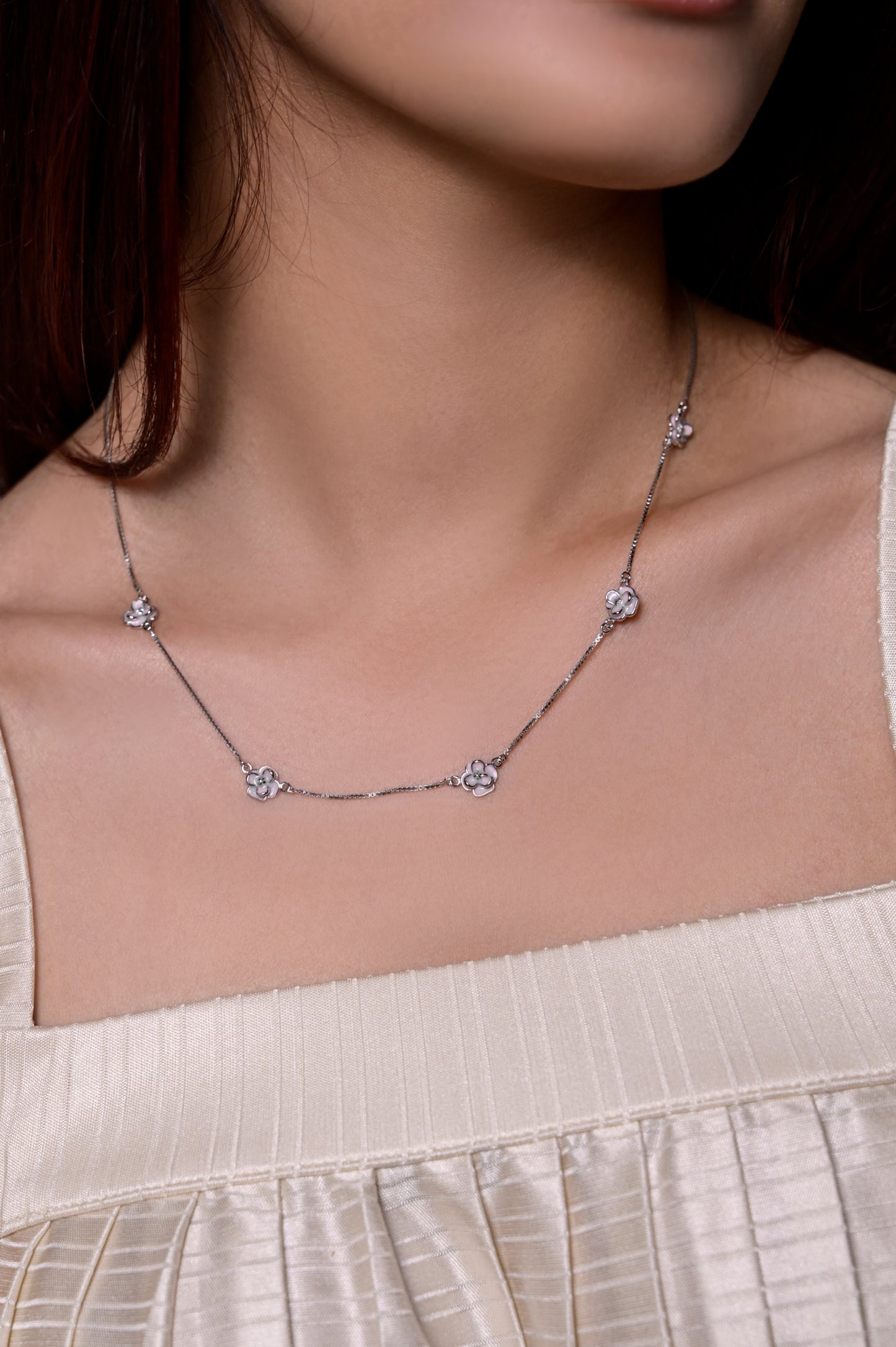 Crystal Blossom Necklace