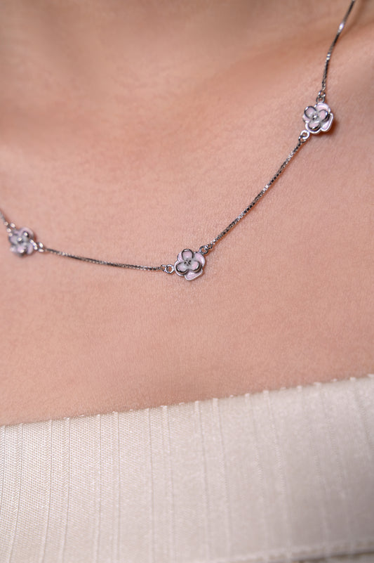 Crystal Blossom Necklace